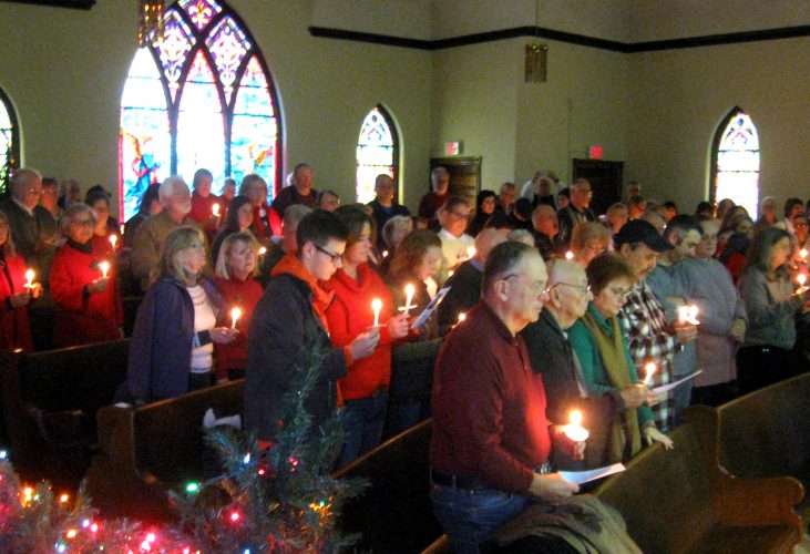 Stone Church opens for annual Christmas service